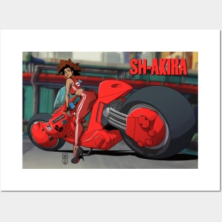 Sh-Akira Posters and Art